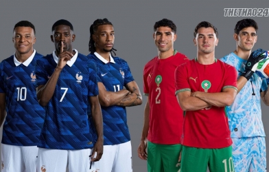 Trực tiếp bóng đá Pháp vs Morocco, 3h00 hôm nay 10/7