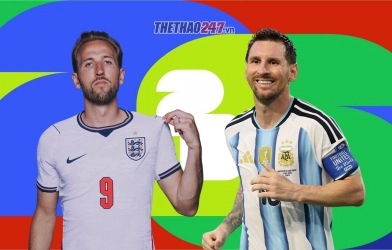 Dự đoán tỷ số Anh vs Argentina: Hai đội đều có bàn