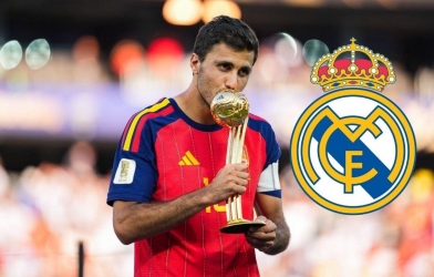 Chốt 80 triệu Euro, Man City quyết định bán Rodri cho Real Madrid