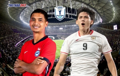 Xem trực tiếp Singapore vs Indonesia, 20h00 ngày 7/8 - AFF Cup 2026