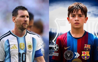 CHÍNH THỨC: Messi lên tiếng về việc con trai gia nhập Barca