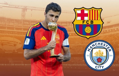 Man City chốt giá bán Rodri cho Barca