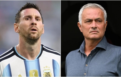 HLV Jose Mourinho tuyên bố thẳng 1 điều khi Messi giải nghệ