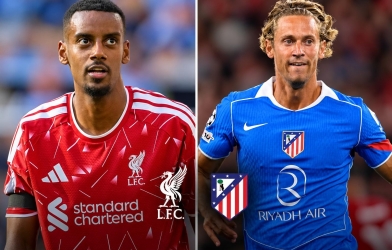 Trực tiếp Liverpool vs Atletico Madrid, 2h00 hôm nay 10/9