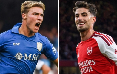Trực tiếp Napoli vs Arsenal, 2h00 hôm nay 10/9