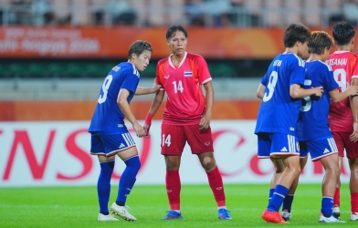 Thái Lan thua đậm 0-8 ở trận ra quân ASIAD 2026