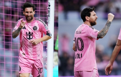 Messi chói sáng, Inter Miami thắng tưng bừng tại MLS