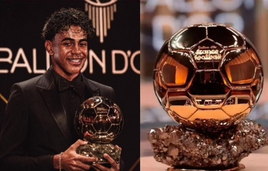 Quả bóng Vàng 2026 công bố về Yamal, bỏ xa Messi và Ronaldo