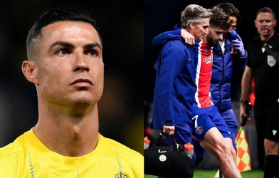 Ronaldo lên tiếng đầy xúc động về chấn thương nặng của ngôi sao PSG