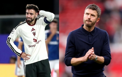 HLV Carrick chính thức lên tiếng về quyết định gây sốc với Bruno Fernandes