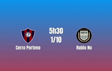 Nhận định Cerro Porteno vs Rubio Nu: Chênh lệch đẳng cấp