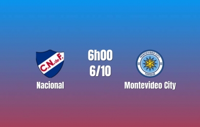 Nhận định Nacional vs Montevideo City: Khó lường