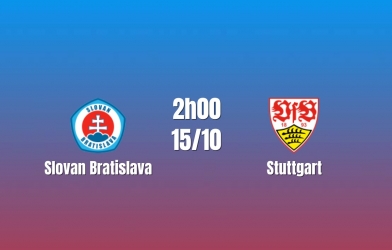Nhận định Slovan Bratislava vs Stuttgart: Khách lấn át chủ nhà