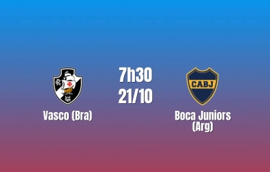 Nhận định Vasco vs Boca Juniors: Chủ nhà nắm lợi thế
