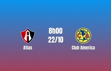 Nhận định Atlas vs Club America: Khách chiếm ưu thế