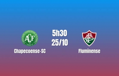 Nhận định Chapecoense-SC vs Fluminense: Khách sáng cửa