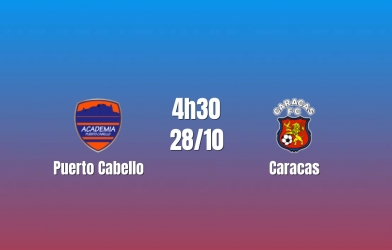 Nhận định Puerto Cabello vs Caracas: Chủ nhà chiếm ưu thế