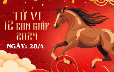 Tử vi 12 con giáp hôm nay ngày 28/4/2024: Sửu sai sót, Dần nên sống chậm, Tuất cảnh giác rủi ro