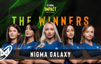 CSGO: Nigma Galaxy đã chính thức lên ngôi tại giải nữ ESL Impact Season 1