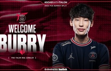 LMHT: PSG Talon Burry làm người đi rừng mới