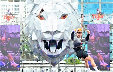 Dàn sao quy tụ ở Đấu trường bản lĩnh Tiger Arena tại TP.HCM