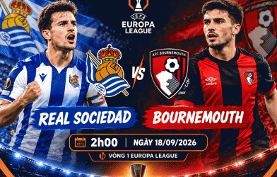 Nhận định Real Sociedad vs Bournemouth: Kinh nghiệm tạo khác biệt