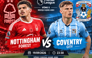 Nhận định Nottingham vs Coventry: Chìm sâu trong khủng hoảng