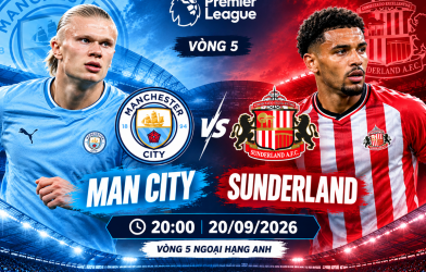 Nhận định Man City vs Sunderland: Khó cản Haaland