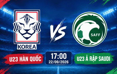 Nhận định U23 Hàn Quốc vs U23 Ả Rập Saudi: Đồng cân đồng lạng