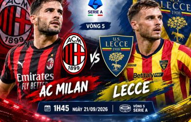 Nhận định AC Milan vs Lecce: Thử thách lớn tại San Siro