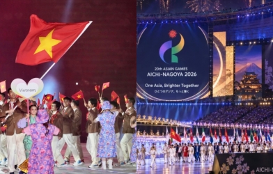 Bảng tổng sắp huy chương ASIAD 2026 mới nhất ngày 20/9
