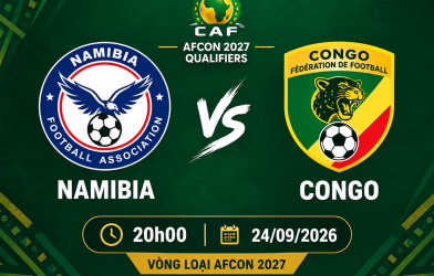 Nhận định Namibia vs Congo: Cơ hội chia đều