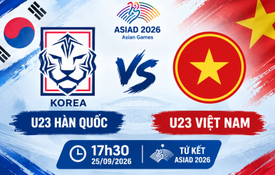 Nhận định U23 Hàn Quốc vs U23 Việt Nam: Chờ 'địa chấn