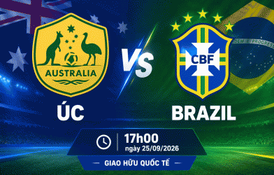 Nhận định Úc vs Brazil: Selecao thể hiện sức mạnh