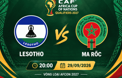 Nhận định Lesotho vs Ma Rốc: Đẳng cấp khác biệt