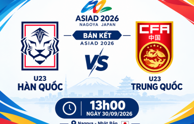 Nhận định U23 Hàn Quốc vs U23 Trung Quốc: Chờ màn đấu trí nghẹt thở