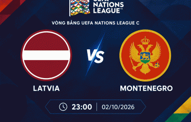 Nhận định Latvia vs Montenegro: Khách tiếp đà thăng hoa