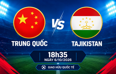 Nhận định Trung Quốc vs Tajikistan: Chủ nhà lấy lại niềm tin