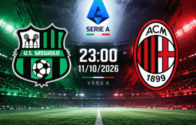 Nhận định Sassuolo vs AC Milan: Rossoneri vượt ải MAPEI