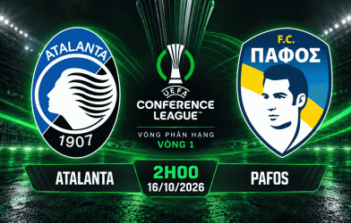 Nhận định Atalanta vs Jablonec Pafos: Không dễ bắt nạt khách