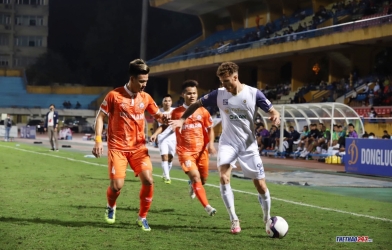 'Ngựa ô' Bình Định thắng ấn tượng trong ngày Hà Nội ra mắt tân HLV