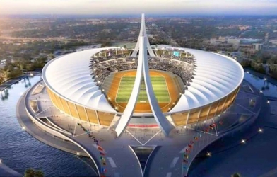 VIDEO: Choáng ngợp trước sự hoành tráng của SVĐ QG Campuchia