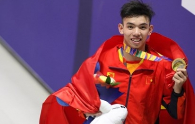 Giây phút kình ngư Việt Nam giành 2 HCV, phá kỷ lục ở SEA Games 30