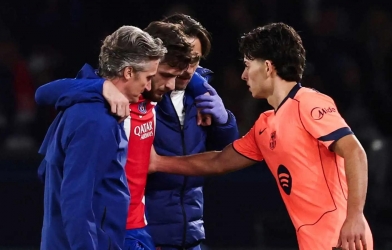 CHÍNH THỨC: PSG báo tin 'sét đánh' về chấn thương của trụ cột sau trận thắng Barca