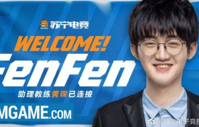 Bạn thân của SofM gia nhập team Suning