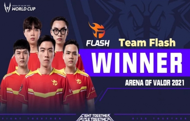 AWC 2021: Team Flash hủy diệt MAD Team, cởi bỏ áp lực trong giai đoạn lượt về
