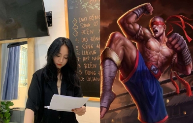 Cô giáo Minh Thu gây bất ngờ khi ra đề bài tính vận tốc sóng âm của Lee Sin