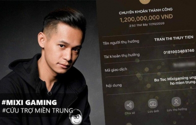 Độ Mixi bị CDM yêu cầu sao kê số tiền từ thiện 1,2 tỷ đồng cứu trợ miền Trung