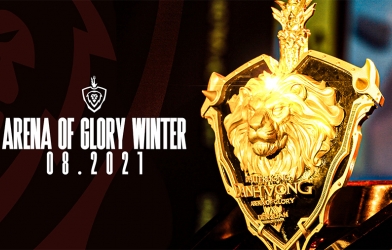 Bảng xếp hạng Đấu Trường Danh Vọng Mùa Đông 2021 mới nhất hôm nay