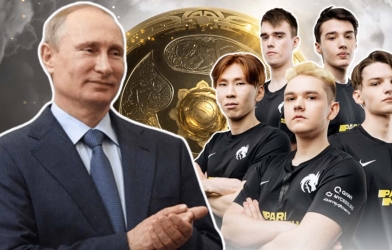 Tổng thống Nga Putin gửi lời chúc mừng Team Spirit sau chức vô địch TI10